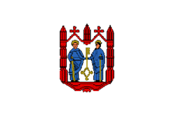 Flag of Zheleznodorozhny (Kaliningrad oblast).png