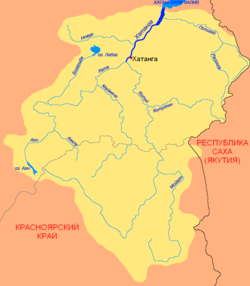 Бассейн реки Хатанги