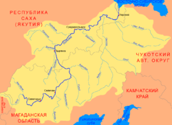 Бассейн реки Колымы
