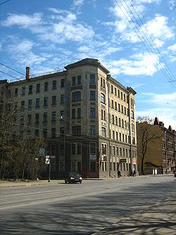 Lesnoy avenue - Bobruiskaia Street N I Ivanov.jpg