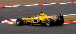 Фёрман за рулём Jordan EJ13 Гран-при Франции 2003