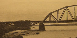 Мост через реку Аше конструкции академика В.Г.Шухова