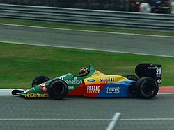 Тьерри Бутсен на Гран-при Канады 1988 года
