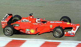 Ferrari F1-2000 Рубенса Баррикелло
