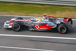 McLaren MP4-23 Льюиса Хэмилтона на Гран-при Канады 2008 года