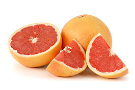 Плоды грейпфрута красного (Citrus paradisi)