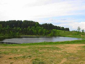 Реликтовое озеро на Колтушской возвышенности