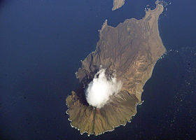 Остров Матуа. Космический снимок