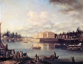 Щедрин С. Вид Каменного острова и дворца в Санкт-Петербурге. 1803.