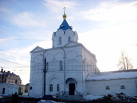 Тихвинская церковь женского монастыря на 1-й Курской улице