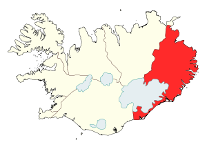 Регионы Исландии