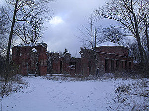 Дворец со стороны парка в 2006 году