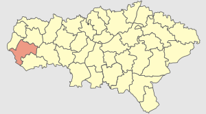 Балашовский муниципальный район на карте