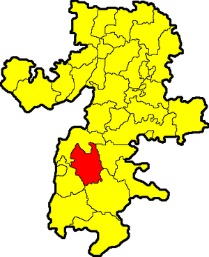 Нагайбакский район на карте