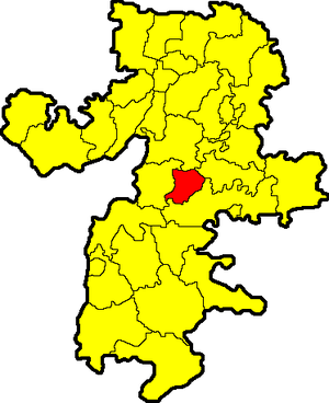 Пластовский муниципальный район на карте