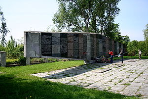 Солдатское кладбище «Сковроня Гура». 9 мая 2010 г.
