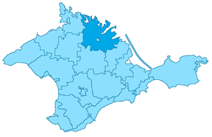 Новокрымский сельский совет на карте
