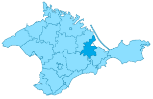 Абрикосовский сельский совет на карте