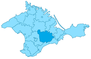 Крымскорозовский сельский совет на карте