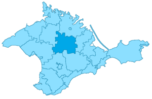 Краснознаменский сельский совет на карте