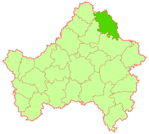 Дятьковский район на карте