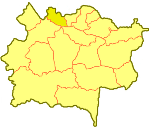 Бородулихинский район, карта