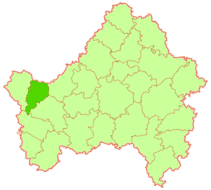 Гордеевский район на карте