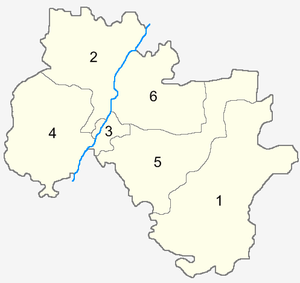 Киришский район, карта