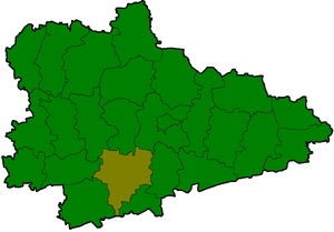 Куртамышский район на карте