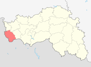 Грайворонский район на карте