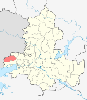 Матвеево-Курганский муниципальный район на карте