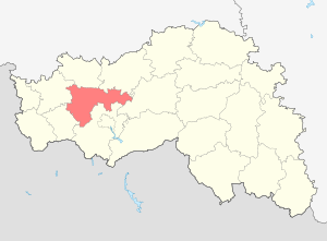 Яковлевский район на карте