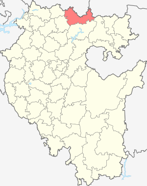 Аскинский муниципальный район на карте