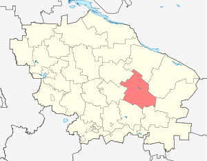 Будённовский муниципальный район на карте