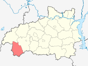 Гаврилово-Посадский район на карте