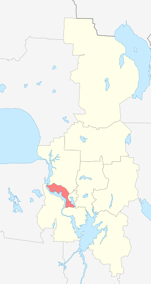 Горицкое сельское поселение на карте