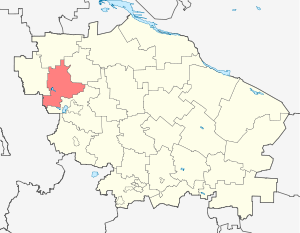 Изобильненский муниципальный район на карте