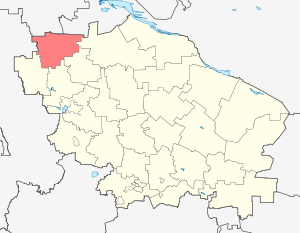 Красногвардейский муниципальный район на карте