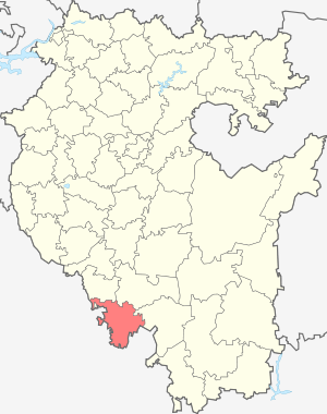 Куюргазинский район на карте