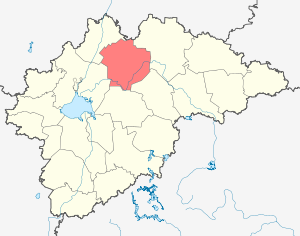 Маловишерский муниципальный район на карте