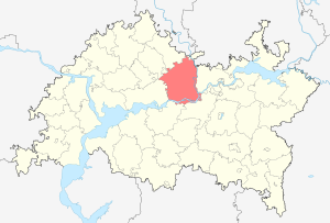 Мамадышский район на карте