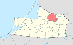 Неманский район на карте