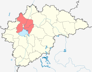 Новгородский муниципальный район на карте