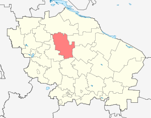 Петровский муниципальный район на карте