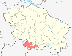 Предгорный муниципальный район на карте
