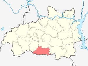 Горячевское сельское поселение на карте