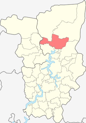Соликамский район на карте
