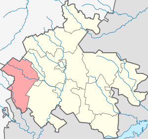 Староутчанское сельское поселение на карте