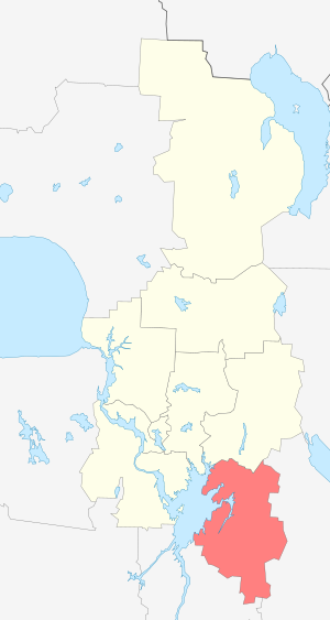 Талицкое сельское поселение на карте