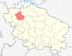 Труновский муниципальный район на карте